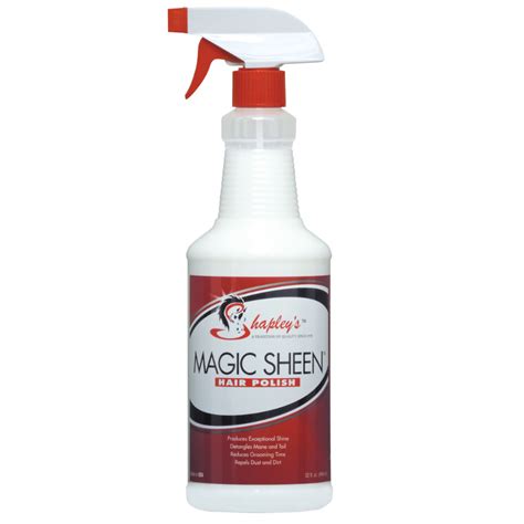 Achieve a show-quality shine with Shapley's Magic Sheen